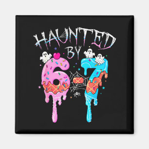 Aimant Hanté par 6 7 Halloween Fantôme Gen Alpha Meme Gla