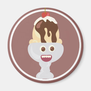 Aimant Happy and Cute Sundae Pal