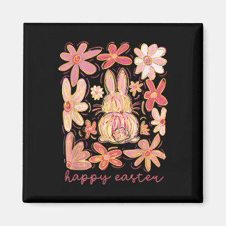 Aimant Happy Easter Bunny Easter Egg Hunt Squad Easter Wo