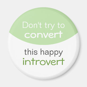 Aimant Happy Introvert