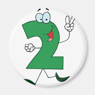 Aimant Happy Numéro 2