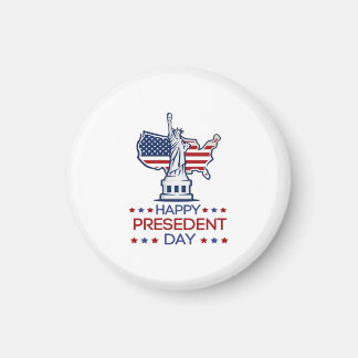 Aimant Happy presidents day 2026 Classic