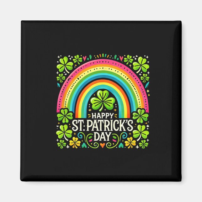 Aimant Happy St Patrick's Day Saint Patricks Day  (Devant)