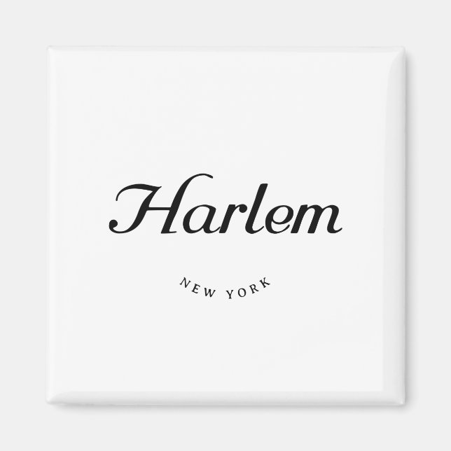 Aimant Harlem NY (Devant)