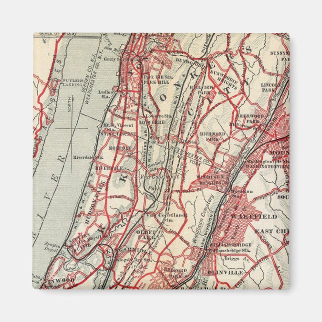 Aimant Harlem, Yonkers, Pelham Manor, New York (Devant)