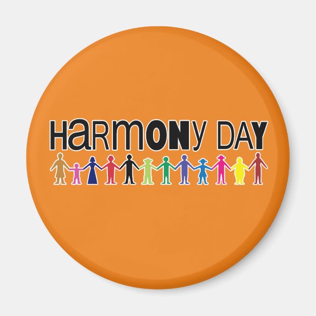 Aimant Harmony day, Australie (Devant)