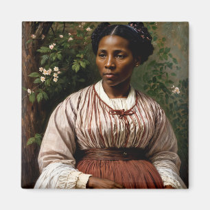 Aimant Harriet Tubman Peinture originale