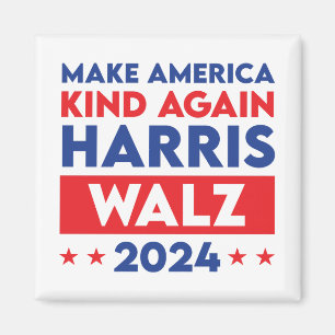 Aimant Harris Walz 2024 Rendre l'Amérique