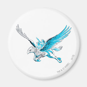 Aimant Harry et Hermione sur un Hippogriff