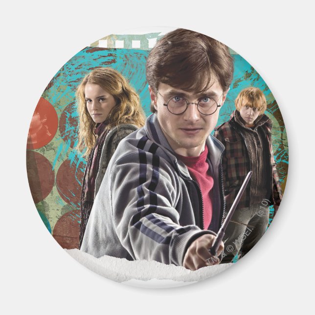 Aimant Harry, Hermione et Ron 1 (Devant)