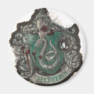 Aimant Harry Potter   Blason de Serpentard - Vintage