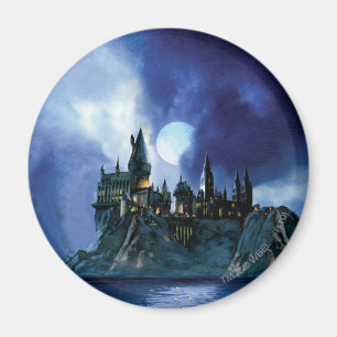 Aimant Harry Potter Castle   Hogwarts at Night