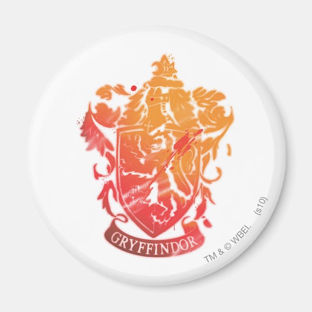 Aimant Harry Potter | Gryffindor Crest - Splissé (Devant)