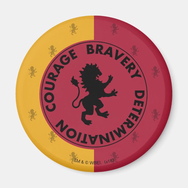 Aimant Harry Potter | GRYFFINDOR™ House Portraits Graphic (Devant)
