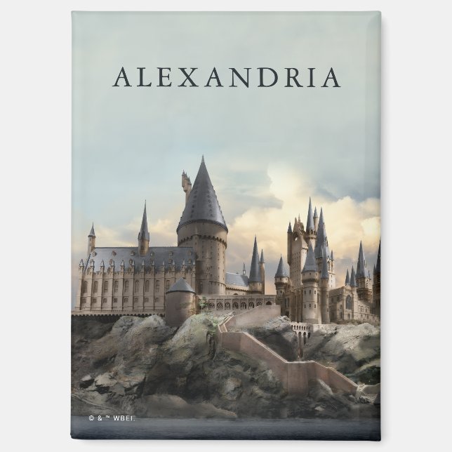 Aimant Harry Potter | Hogwarts Castle Daytime (Recto)
