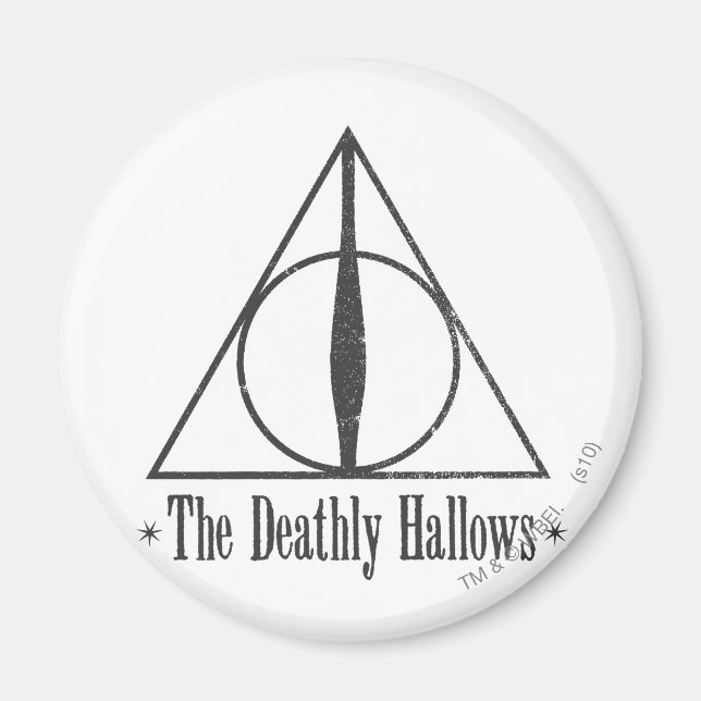 Aimant Harry Potter | L'Emblème des Reliques de la Mort (Devant)