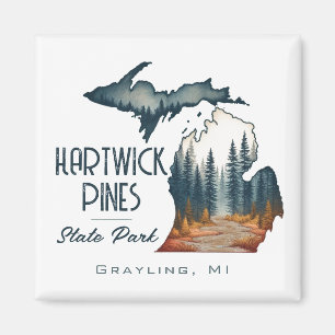 Aimant Hartwick Pines State Park Souvenir Cadeau