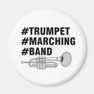 Aimant Hashtags de bande de Marquage de trompettes
