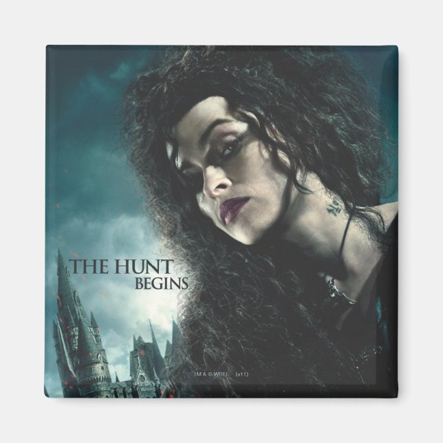 Aimant Hauteurs mortelles - Bellatrix Lestrange 2 (Devant)