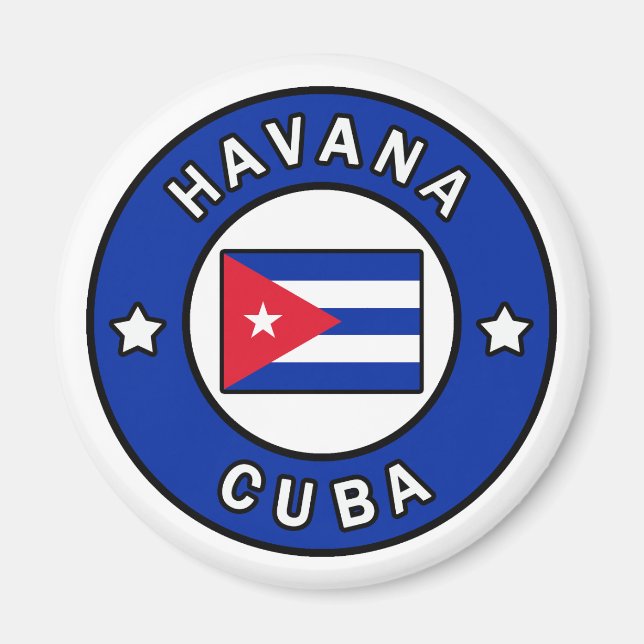Aimant Havane Cuba (Devant)