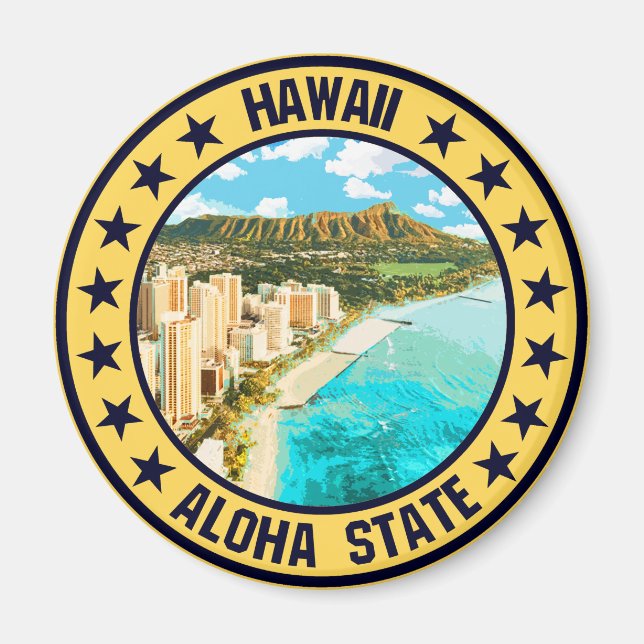 Aimant Hawaii (Devant)