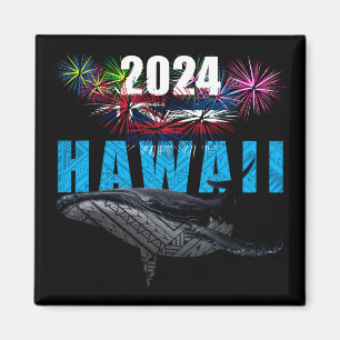 AIMANT HAWAII 2024 TRIBAL POLYNÉSIEN HUMPBACK FIREWORKS