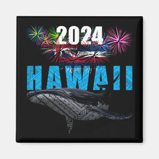 AIMANT HAWAII 2024 TRIBAL POLYNÉSIEN HUMPBACK FIREWORKS