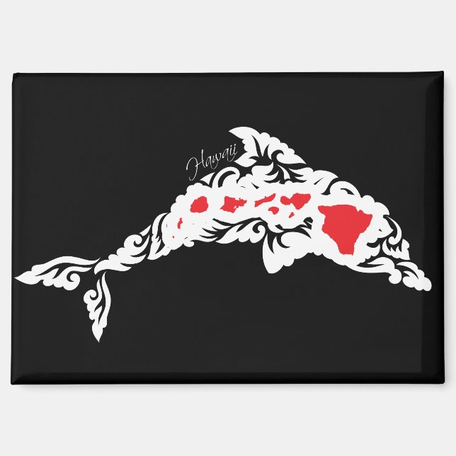 Aimant Hawaii Dolphin (Recto)