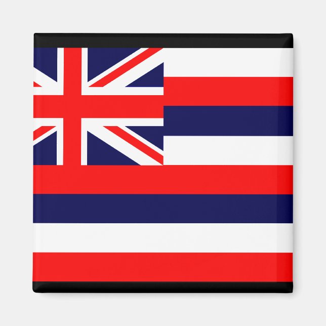 AIMANT HAWAII / DRAPEAU HAWAIIEN (Devant)
