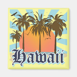 Aimant Hawaii Hawaii Îles Hawaii Sourvenir