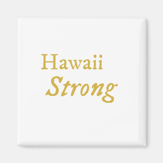 Aimant Hawaii Strong (Devant)