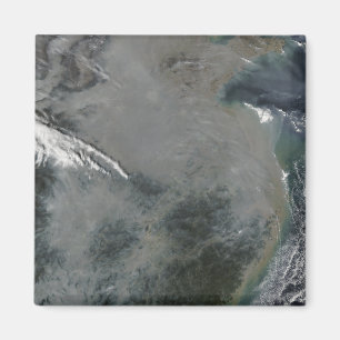 Aimant Haze au-dessus de la Chine orientale