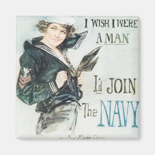 Aimant Hé ! ! J'aimerais être un homme (Devant)