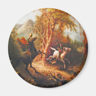 Aimant Headless Horseman Pursuing Ichabod Crane