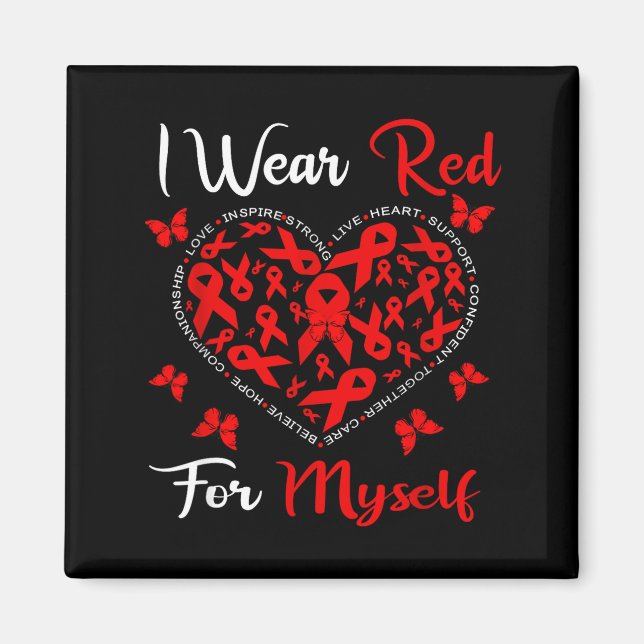 Aimant Heart Disease Awareness Month Open Heart Diseases  (Devant)