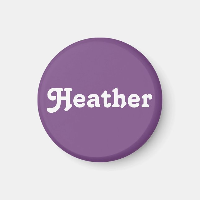 Aimant Heather magnétique (Devant)