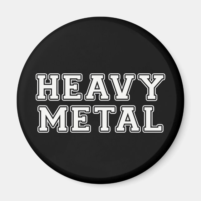 Aimant Heavy metal (Devant)