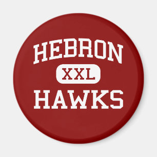 Aimant Hebron - faucons - lycée - Hebron Indiana