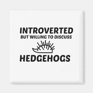 AIMANT HEDGEHOGS INTROVERTED BUT WILLING TO DISCUSS