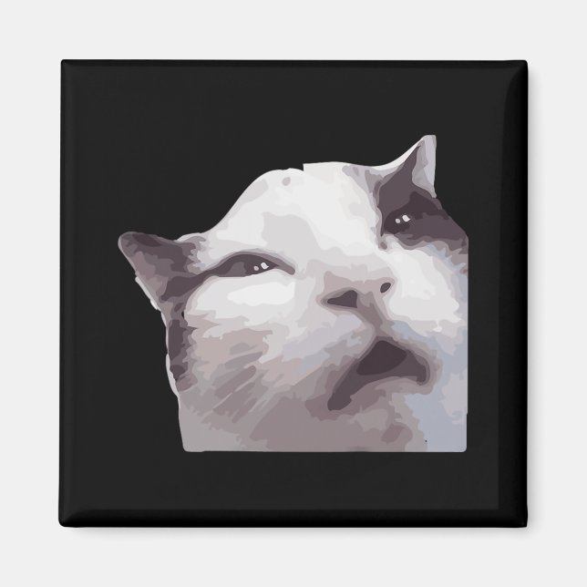 Aimant Hein ! Mème de chat (Devant)