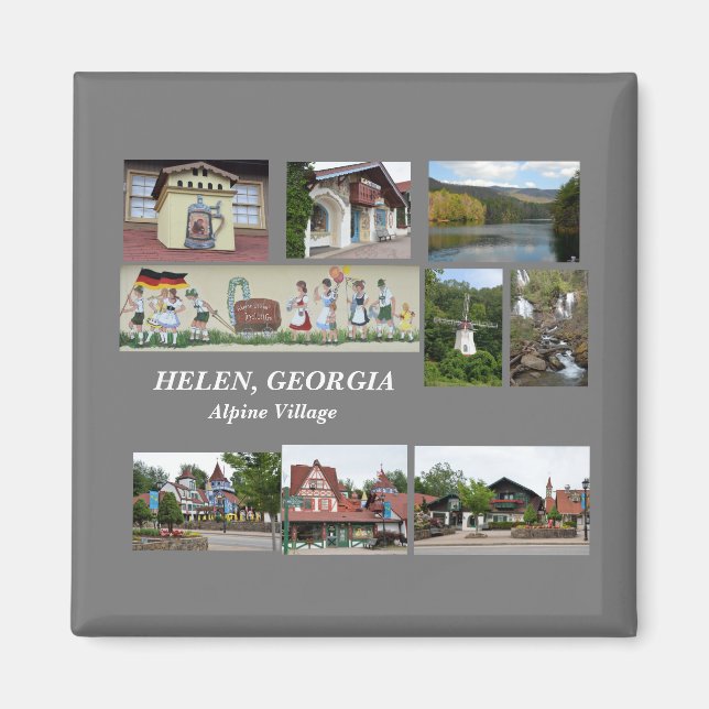 Aimant Helen. Géorgie (Devant)