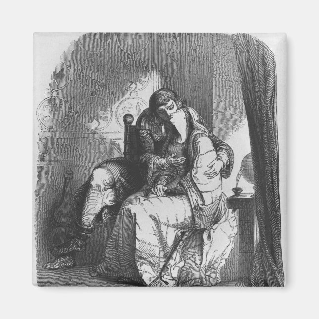 Aimant Heloise et Abelard s'embrasser (Devant)