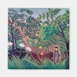 Aimant Henri Rousseau - Paysage Exotique