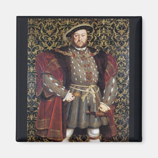Aimant Henry VIII Portrait (Devant)