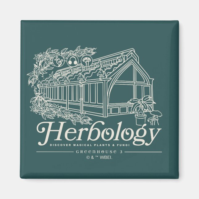 Aimant Herbologie HOGWARTS™ (Devant)