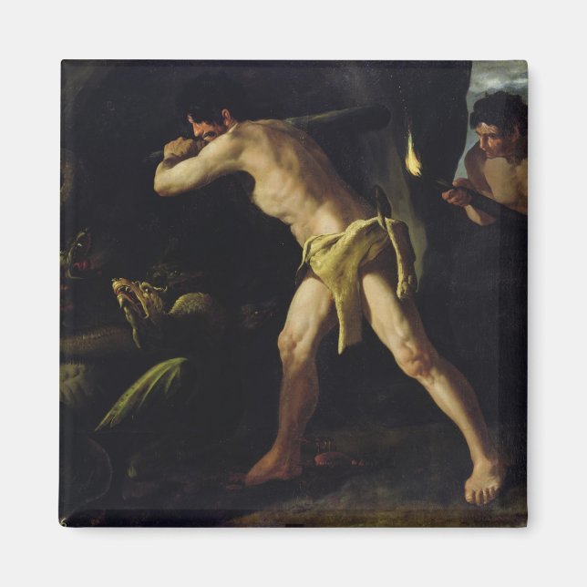 Aimant Hercules Combats avec l'hydre de Lérnaean (Devant)