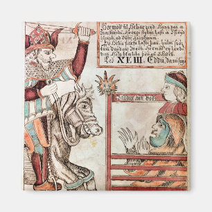 Aimant Hermod astride Sleipnir