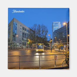 Aimant Heure bleue Manchester