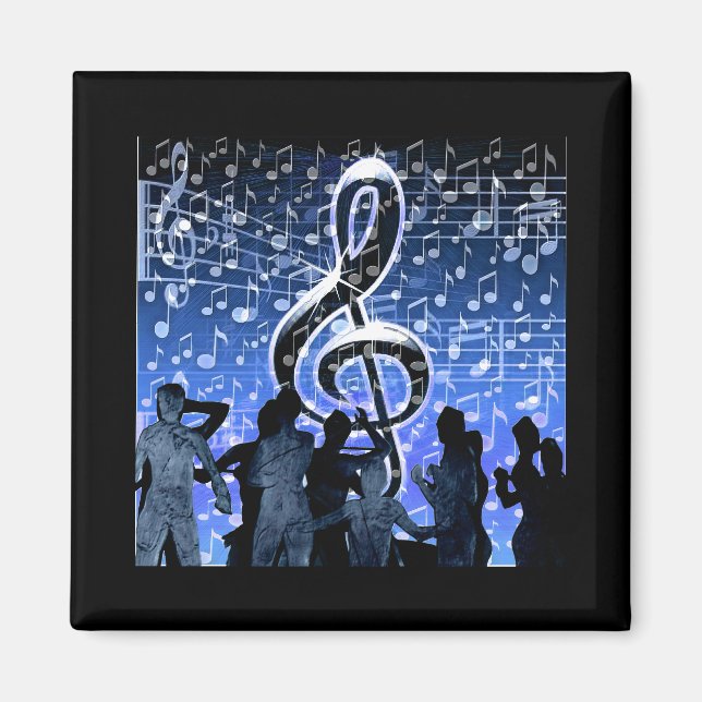 Aimant Heure de fête_ (Devant)