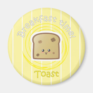 Aimant Heure du petit-déjeuner - Toast